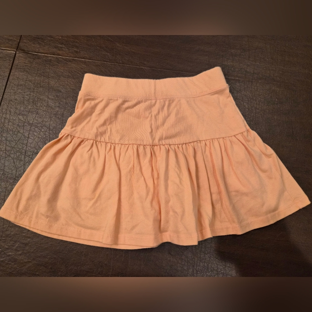 Children’s Place Peach skort Sz 7/8 Cotton